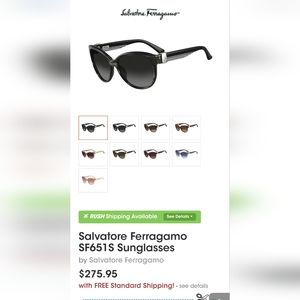 Salvatore Ferragamo women's sunglasses